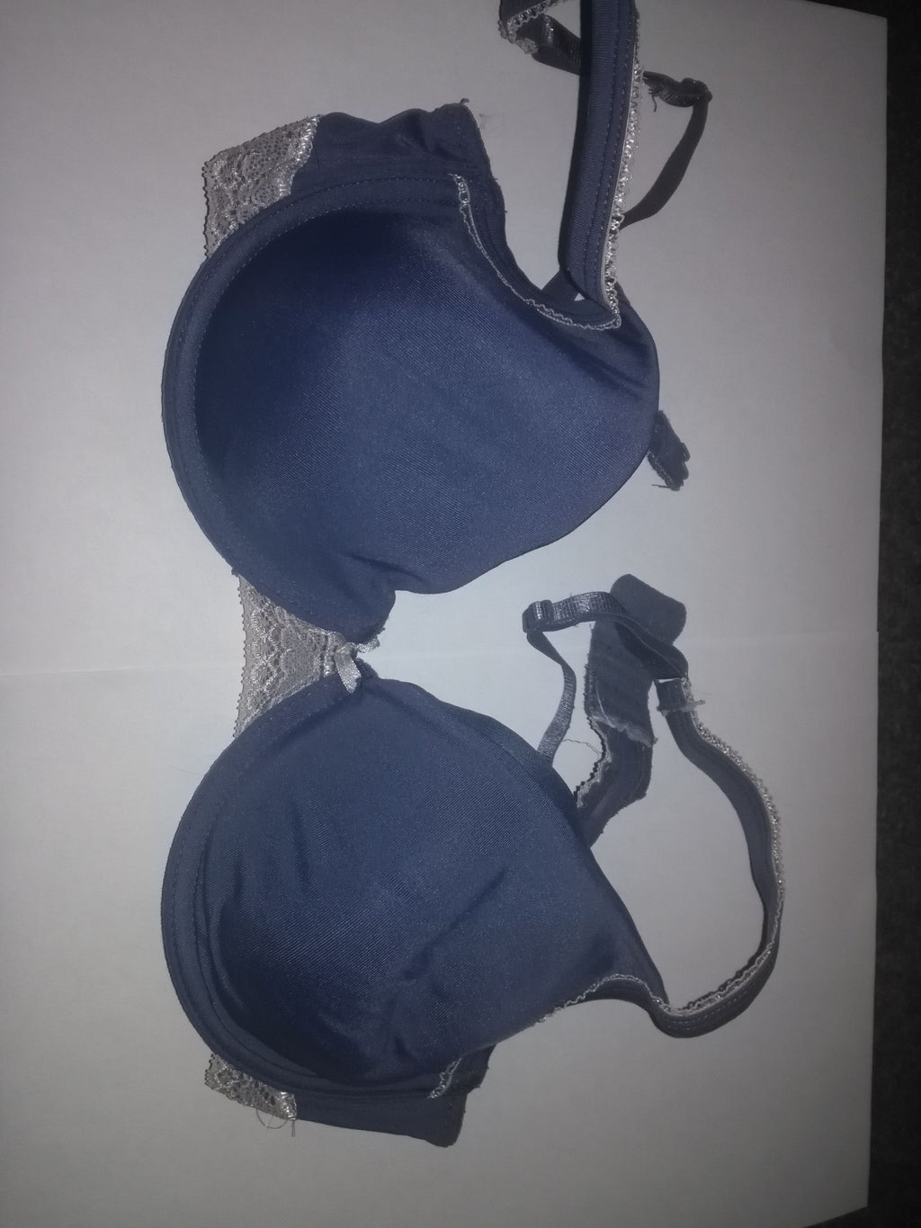 Blue, innocent bra